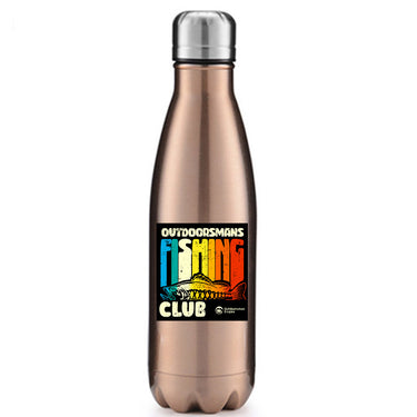 Outdoorsman Fishing Club' Stainless Steel Water Bottle